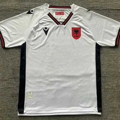 Albania Away Soccer Jersey Custom Shirt 2025-26