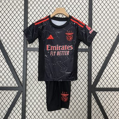 Benfica Soccer Jersey Away Kids Kit Jersey+Shorts 2024/25