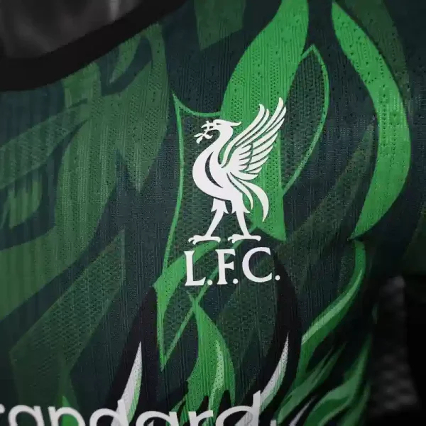Liverpool Football Jersey Green Special Edition Shirt 2025/26 - Image 6
