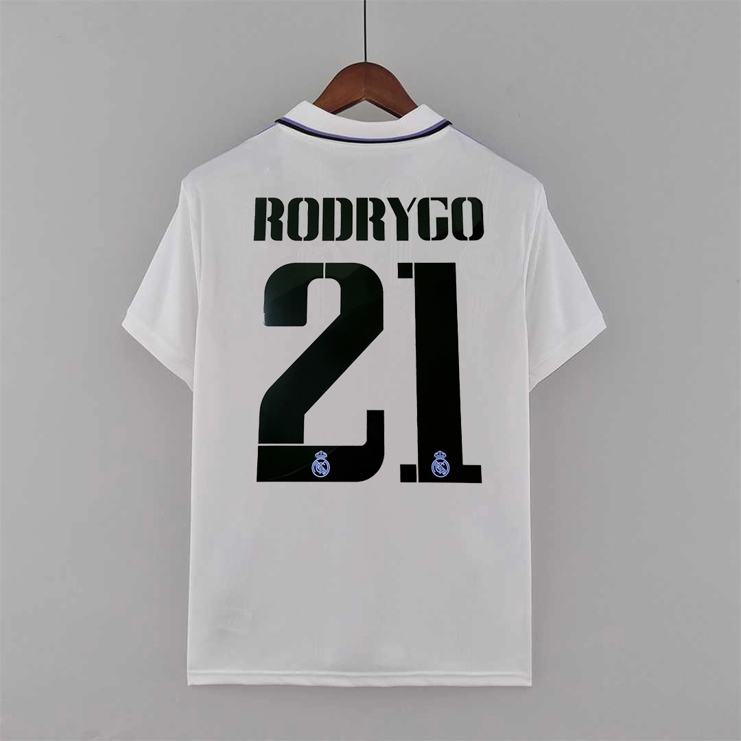 Real Madrid Soccer Jersey Home Custom Shirt 2022/23 - Image 4