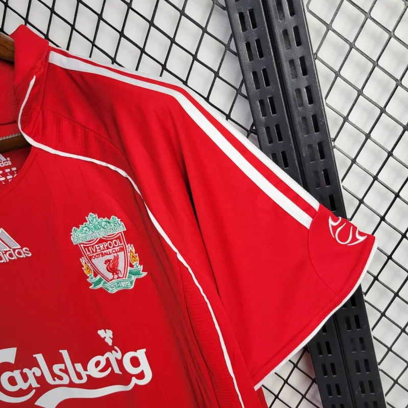 Liverpool Retro Football Jersey Home Custom Shirt 2006/07 - Image 5