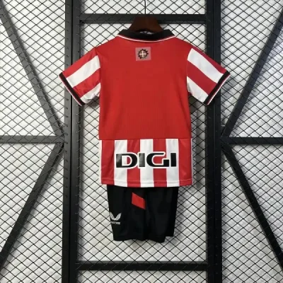 Alternative view of Athletic Club de Bilbao Soccer Jersey Homee Kids Kit Jersey+Shorts 2025/26