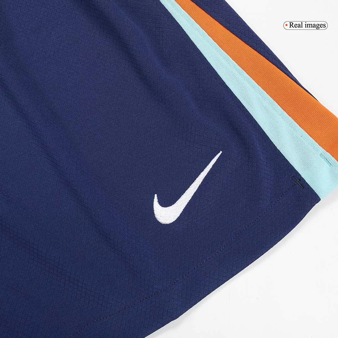 Netherlands Soccer Jersey Away Custom Shorts EURO 2024 - Image 3