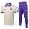 Real Madrid Training Kit (Polo+Pants) Apricot 2025/26