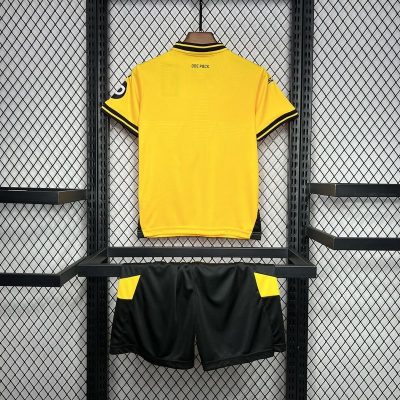 Alternative view of Wolves Football Jersey Home Kids Kit Jersey+Shorts 2024/25