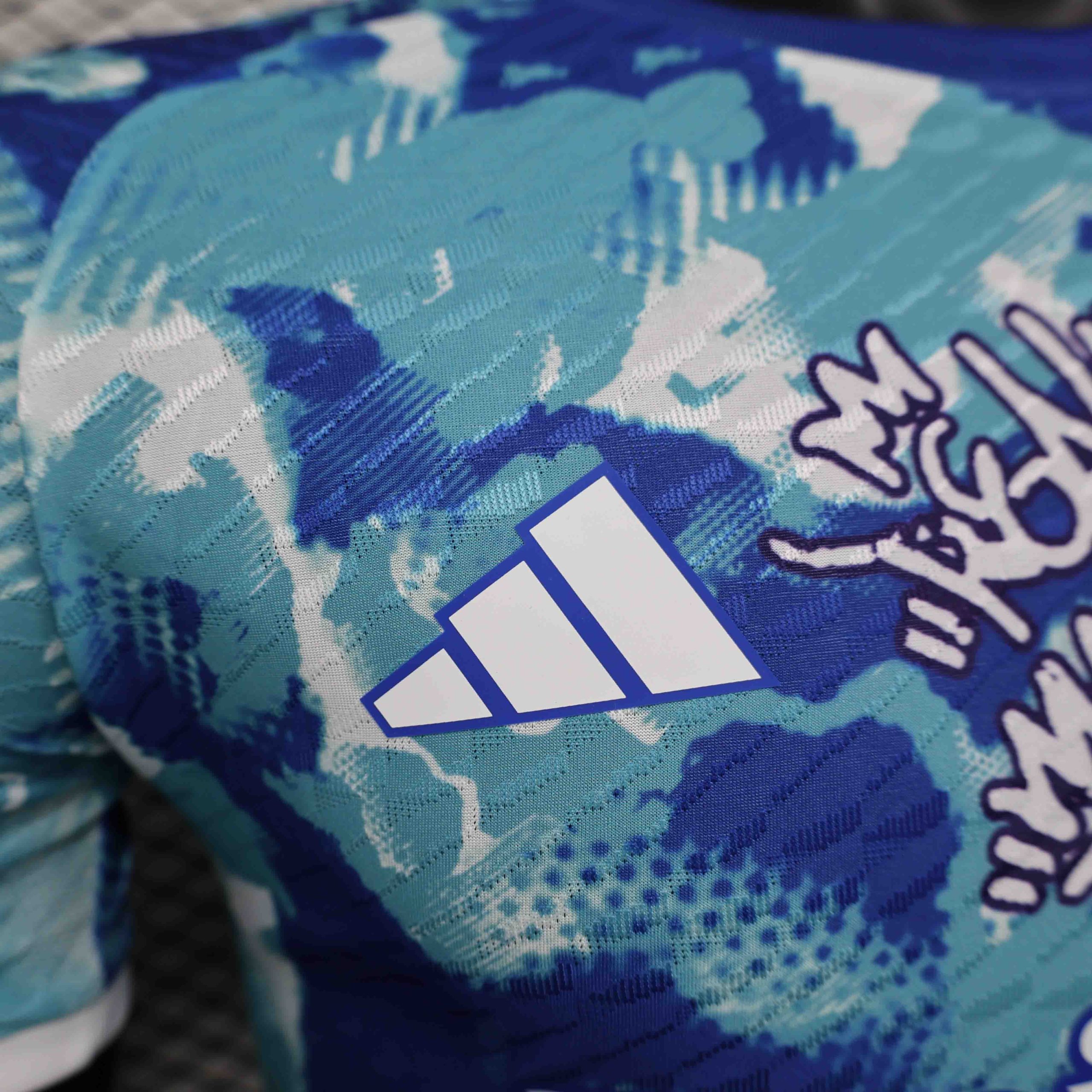 Real Madrid Soccer Jersey Ocean Special Edition Shirt 2024/25 - Image 5