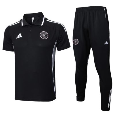 Inter Miami Training Kit (Polo+Pants) Black 2025