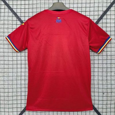 Alternative view of Romania Soccer Jersey Away Custom Shirt 2025/26