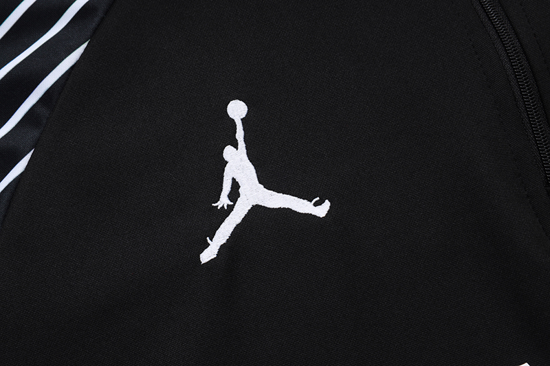 Kids PSG Training Kit (Sweatshirt+Pants) Black 2025/26 - Image 3