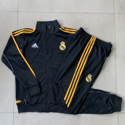 Alternative view of Kids Real Madrid Training Kit (Jacket+Pants) Black 2025/26
