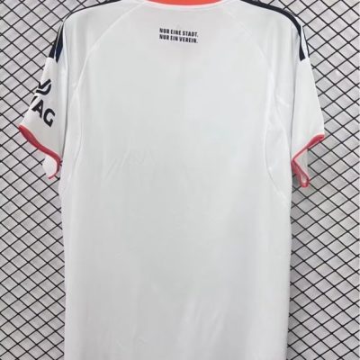 Alternative view of Eintracht Frankfurt Football Jersey Away Custom Shirt 2025/26