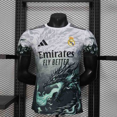 Real Madrid Soccer Jersey Dragon Special Edition Shirt 2025/26