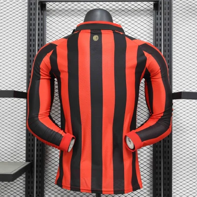 Alternative view of AC Milan Soccer Jersey 125th Anniversary Long Sleeve Shirt 2024/25