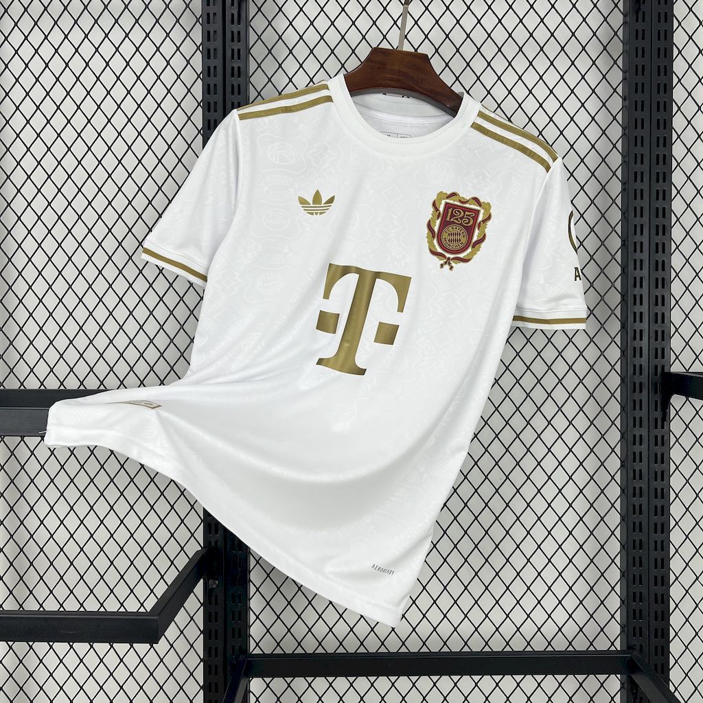 Bayern Munich Soccer Jersey Shirt 2025/26 125th Anniversary