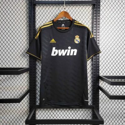 Real Madrid Retro Jersey Away Soccer Custom Shirt 2011/12