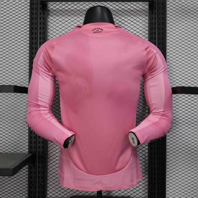 Alternative view of Inter Miami Soccer Jersey Home Long Sleeve Shirt 2025