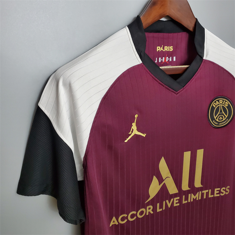 PSG Retro Jersey Third Away Soccer Shirt 2020/21 - Image 3