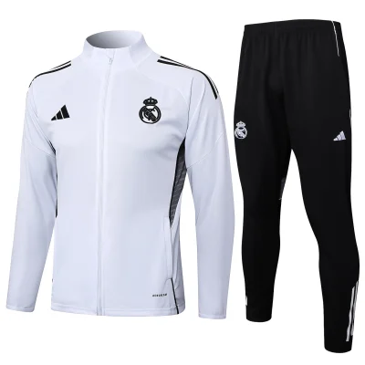 Real Madrid Training Kit (Jacket+Pants) White 2025/26