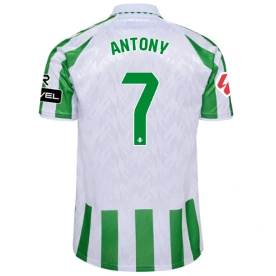 ANTONY #7 Real Betis Home Soccer Jersey 2024/25