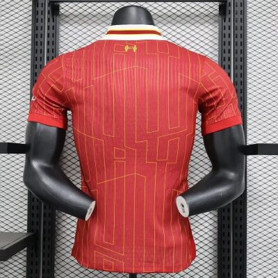 Alternative view of Liverpool Football Jersey Home Shirt 2024/25