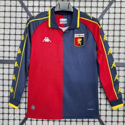 Genoa Soccer Jersey Long Sleeve Custom Shirt 2025/26