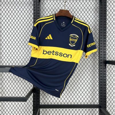 Boca Juniors Soccer Jersey Home Custom Shirt 2025/26 - 120th Anniversary