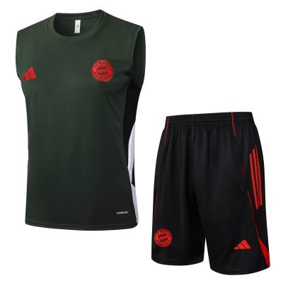 Bayern Munich Sleeveless Training Kit Green 2025/26