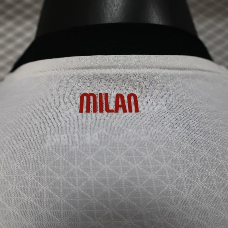 AC Milan Soccer Jersey Away Long Sleeve Shirt 2025/26 - Image 4