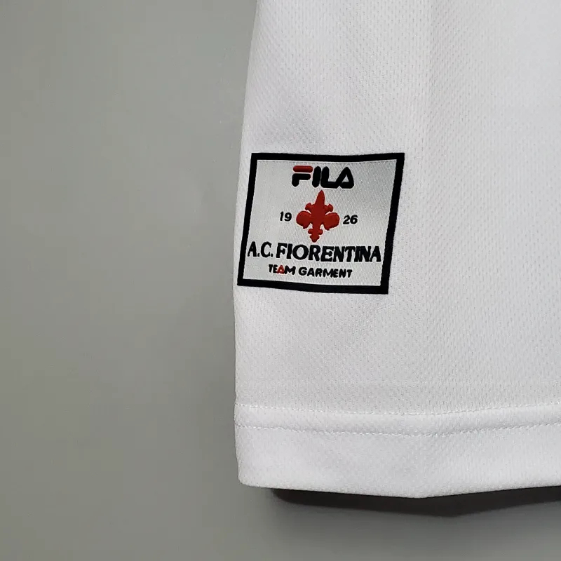 Fiorentina Retro Soccer Jersey Away Custom Shirt 1998/99 - Image 5