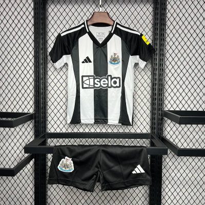 Newcastle United Football Jersey Home Kids Kit Jersey+Shorts 2024/25