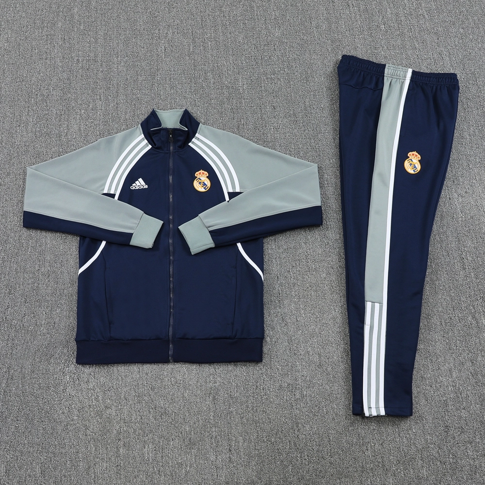 Real Madrid Training Kit (Jacket+Pants) Royalblue 2025/26 - Image 3