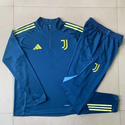 Alternative view of Kids Juventus Training Kit (Sweatshirt+Pants) Indigo Blue 2025/26