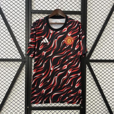 Manchester United Pre-Match Football Jersey Shirt 2025/26