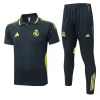 Real Madrid Training Kit (Polo+Pants) Gray 2025/26