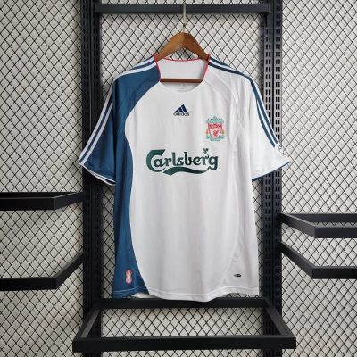 Liverpool Retro Football Jersey Third Away Custom Shirt 2006/07