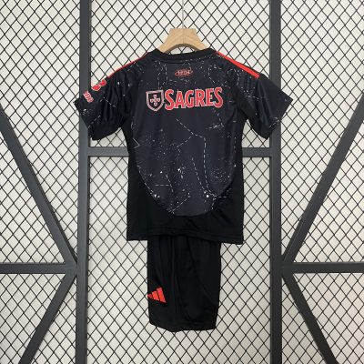 Alternative view of Benfica Soccer Jersey Away Kids Kit Jersey+Shorts 2024/25