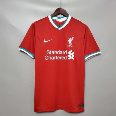 Liverpool Retro Football Jersey Home Custom Shirt 2020/21
