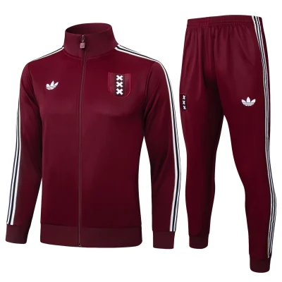 Ajax Training Kit (Jacket+Pants) Deep Red 2025/26