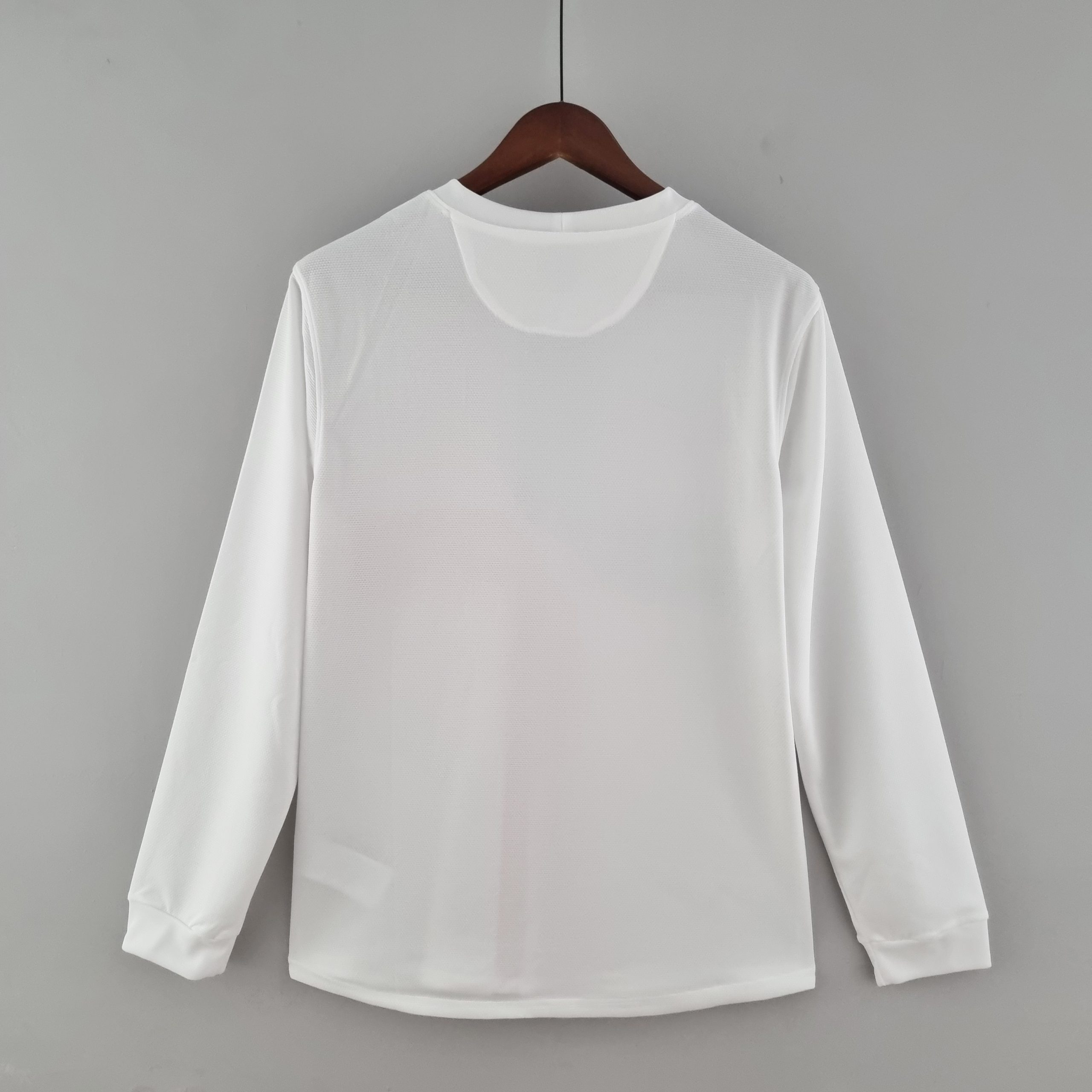 Portugal Retro Soccer Jersey Away Long Sleeve Custom Shirt 2012 - Image 2