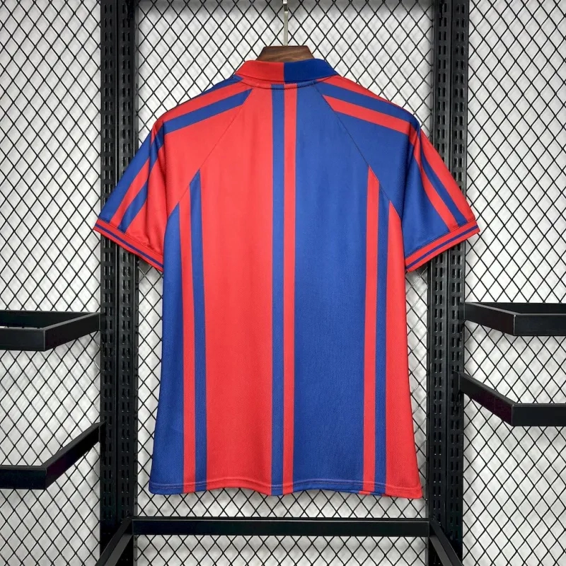 Barcelona Retro Jersey Home Soccer Shirt 1997-98 - Image 2