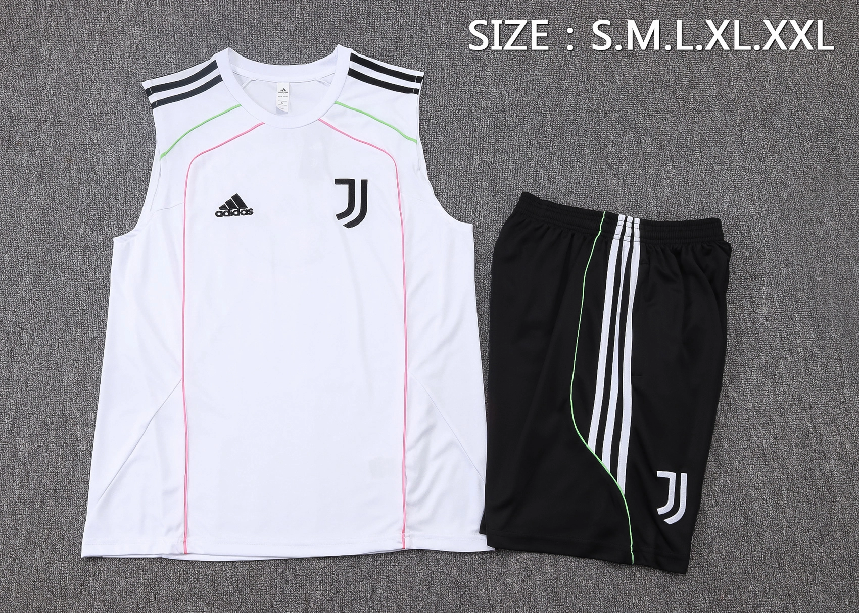 Juventus Sleeveless Training Kit White 2025/26 - Image 2