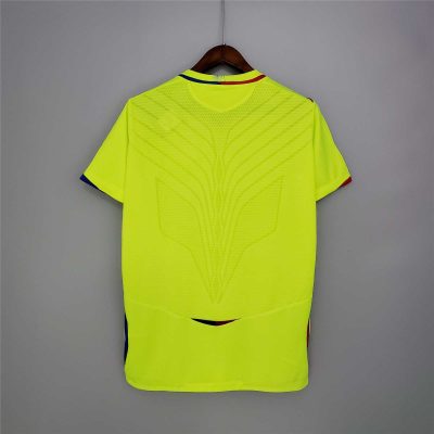 Alternative view of Olympique Lyonnais Retro Football Jersey Third Away Custom Shirt 2008-09