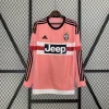 Juventus Retro Soccer Jersey Away Long Sleeve Custom Shirt 2015-16