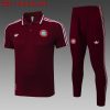 Bayern Munich Training Kit (Polo+Pants) Red 2025/26