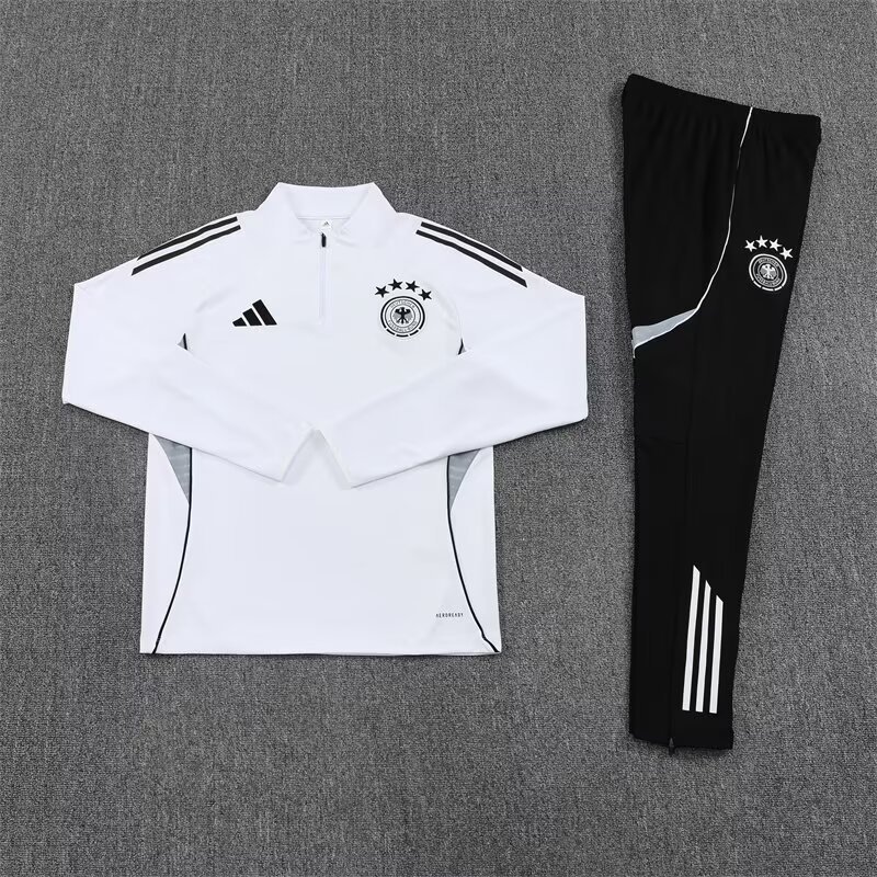 Germany Training Kit (Sweatshirt+Pants) White 2025 - 125th Anniversary - Image 3