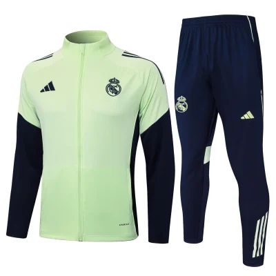 Real Madrid Training Kit (Jacket+Pants) Light Green 2025/26
