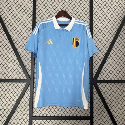 Belgium Soccer Jersey Away Custom Shirt EURO 2024