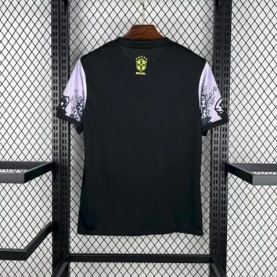 Alternative view of Brazil Soccer Jersey Jesus Special Edition Custom Shirt 2025