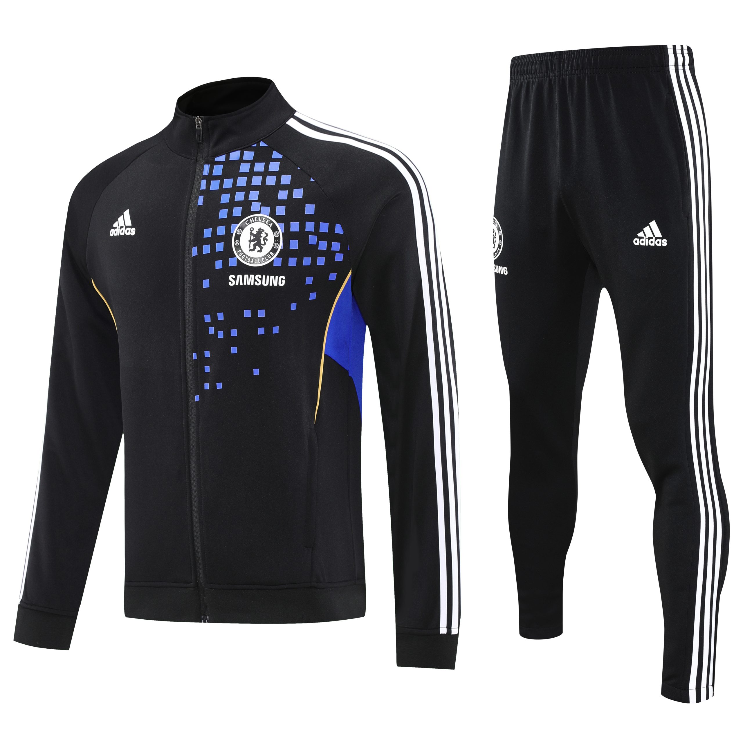 Chelsea Retro Training Kit (Jacket+Pants) Black 2025/26