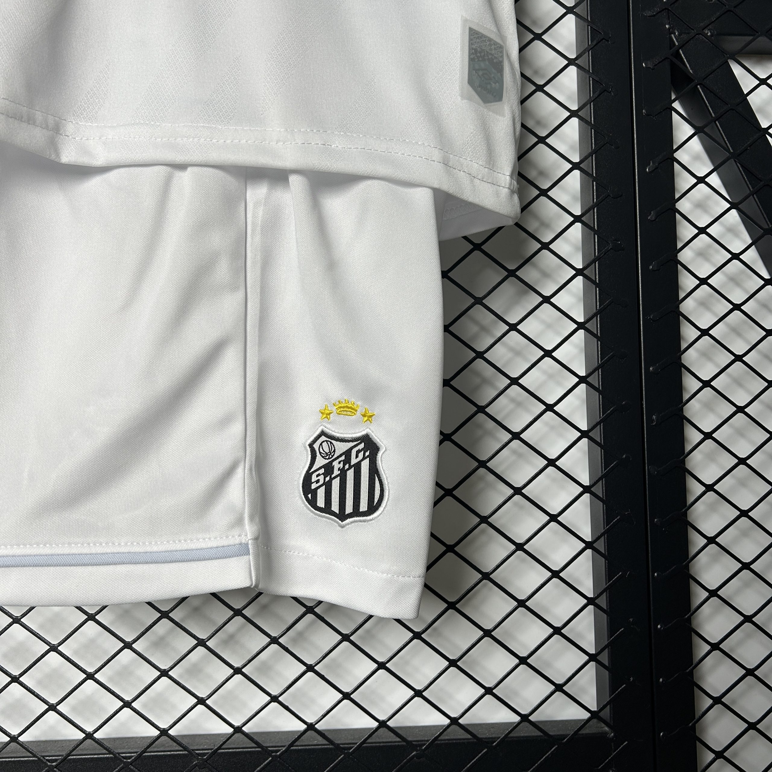 Santos FC Soccer Jersey Home Kids Kit Jersey+Shorts 2025 - Image 3
